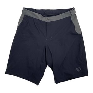 Pearl Izumi Canyon‎ Grey/Black Mens Padded Biking Shorts Sz X-large